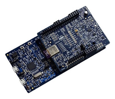 Image of NXP LPC54102 sensor processing/motion evaluation board