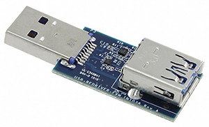 Image of Texas Instruments' USB 3.0 redriver evaluation module