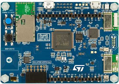 Image of STMicroelectronics STM32L475 Discovery Kit for IoT Node