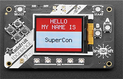 Imagen de la insignia Adafruit Supercon
