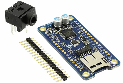 Image of 1381 VS1053B Codec + MicroSD breakout board from Adafruit