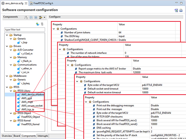 Image of Renesas Smart Configurator (click to enlarge)