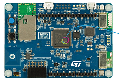 Image of STM32L4 IoT Discovery kit from STMicroelectronics