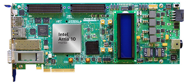 Image of Intel DK-DEV-10AX115S-A Arria 10 GX FPGA development kit