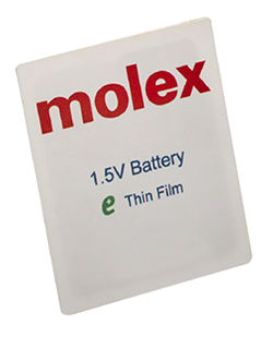 Image of Molex thin film battery