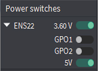 Image of Otii Power switches