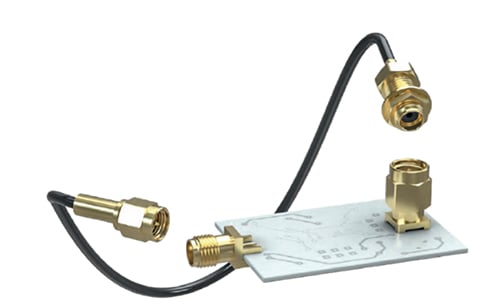 Image of subminiature SMA series connectors