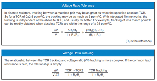 Image of voltage ratio tolerance and voltage ratio tracking equations