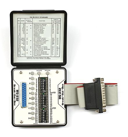 Image of RS-232 breakout box