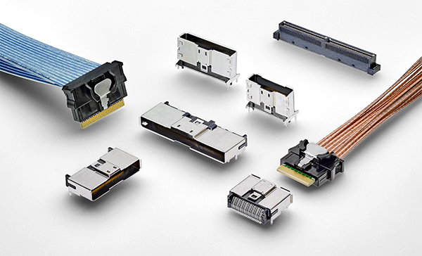 Image of TE Connectivity AMP Sliver high-speed interconnects