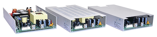 Image of Bel Power VSP600 series available in three package configurations