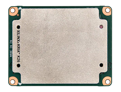 Image of production-optimized Xilinx Kira 26 SOMs