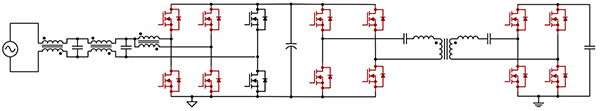 Diagram of circuit topology of the OBC (click to enlarge)