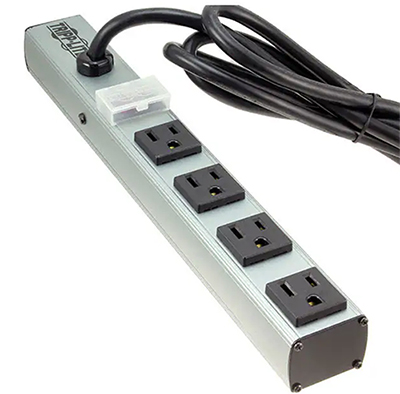 Image of Tripp Lite PS120406 four-outlet power strip