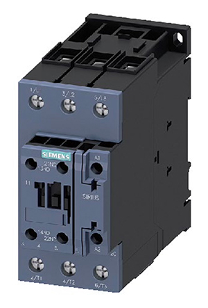 Image of Siemens electromechanical contactors replace relays in heavy-duty switching applications
