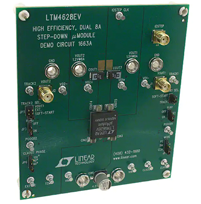 Imagen de la placa de demostración DC1663A de Analog Devices