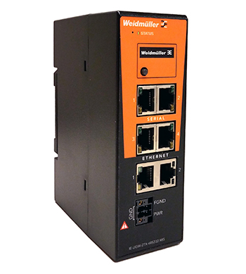 Imagen del dispositivo de comunicación de puerta de enlace industrial 7940124933 de Weidmüller