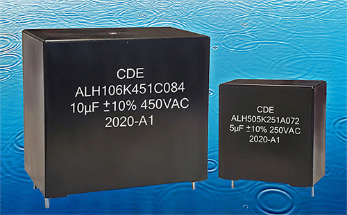 Image of Cornell Dubilier Electronics ALH series AC filter capacitors