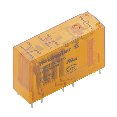 Image of Weidmüller’s 2759030000 SAFESERIES relay module