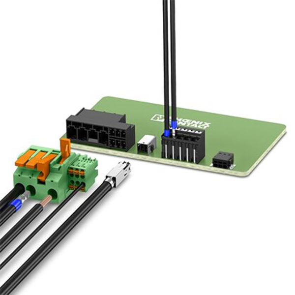 Image of Phoenix Contact's LPC 2,5 series offers tool-free lever connection technology