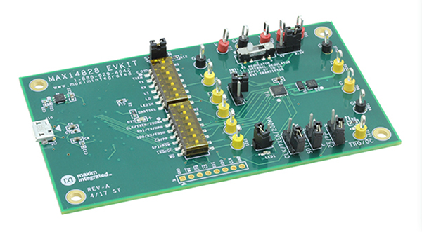 Image of Analog Devices MAX14828EVKIT# evaluation kit