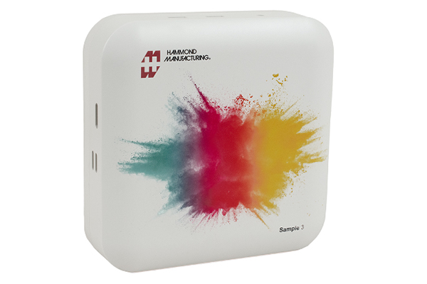 Image of Hammond Manufacturing 1557 series enclosures provide a modern, rounded look