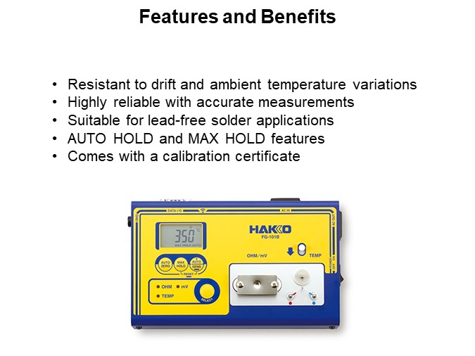 Features and Benefits