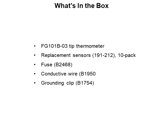 What's In the Box
