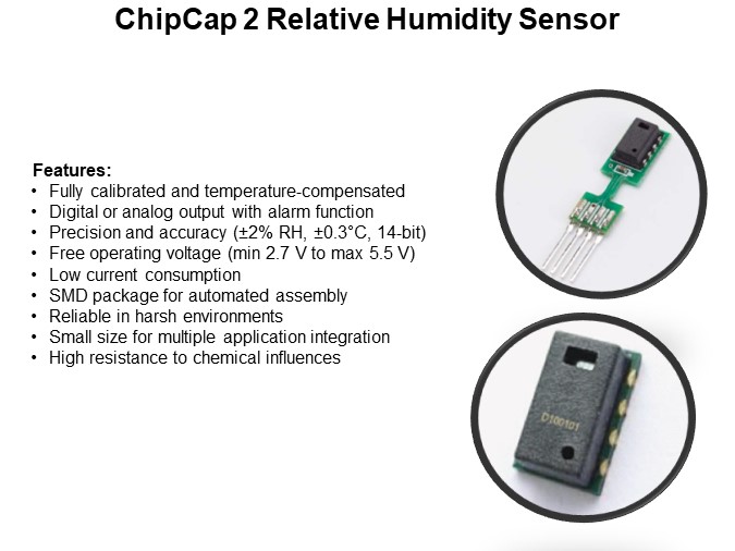 ChipCap 2 Relative Humidity Sensor