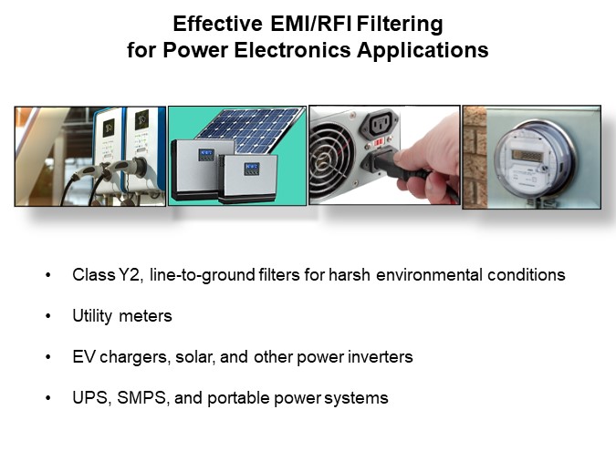 Image of Cornell Dubilier MYH Series of EMI/RFI Suppression Capacitors - Apps