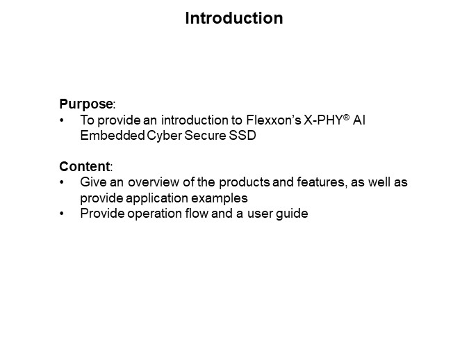 Image of Flexxon X-PHY® M.2 2280 SSD - Introduction
