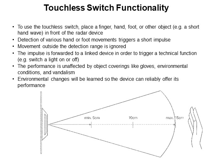 Touchless Switch Functionality