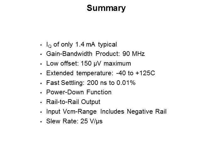 Image of Microchip's MCP6D11 Fully Differential Slide 10