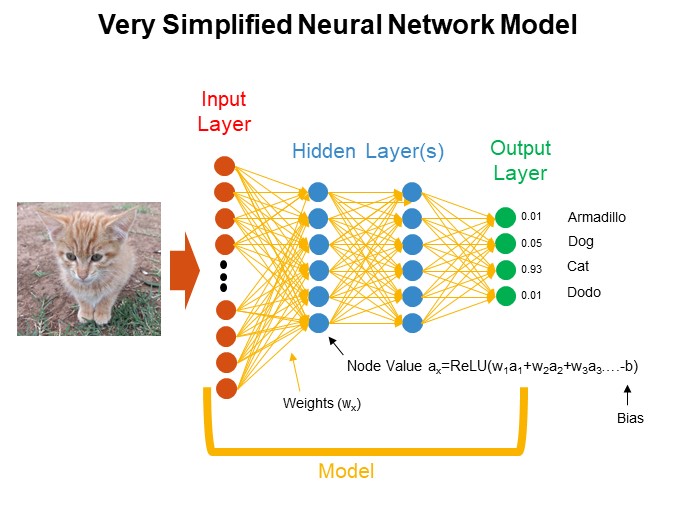 Very Simplified Neural Network Model