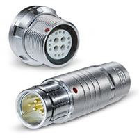 Image of ODU's MINI-SNAP® F Series Circular Connectors