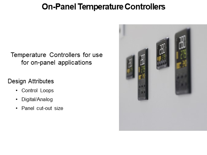 On-Panel Temperature Controllers