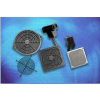 Various fan guards and filter kits