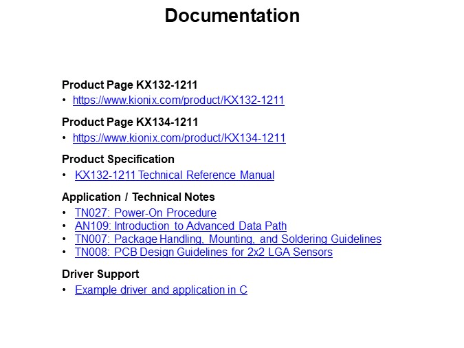 Documentation