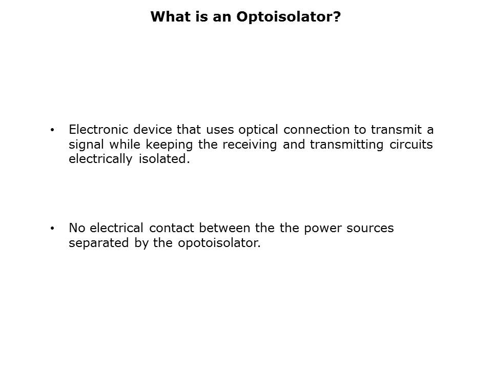 Optoisolators Slide 2