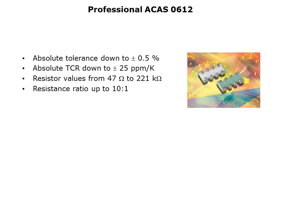 ACAS Thin Film Chip Resistor Array Slide 3