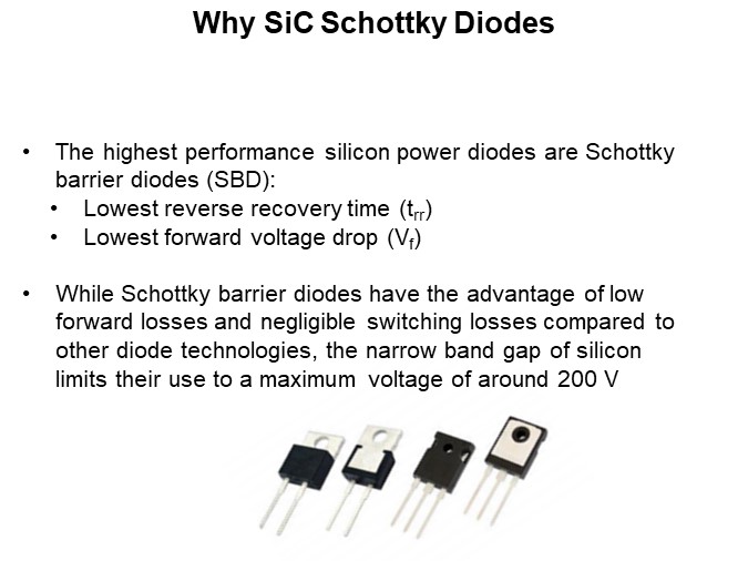 Why SiC Schottky Diodes
