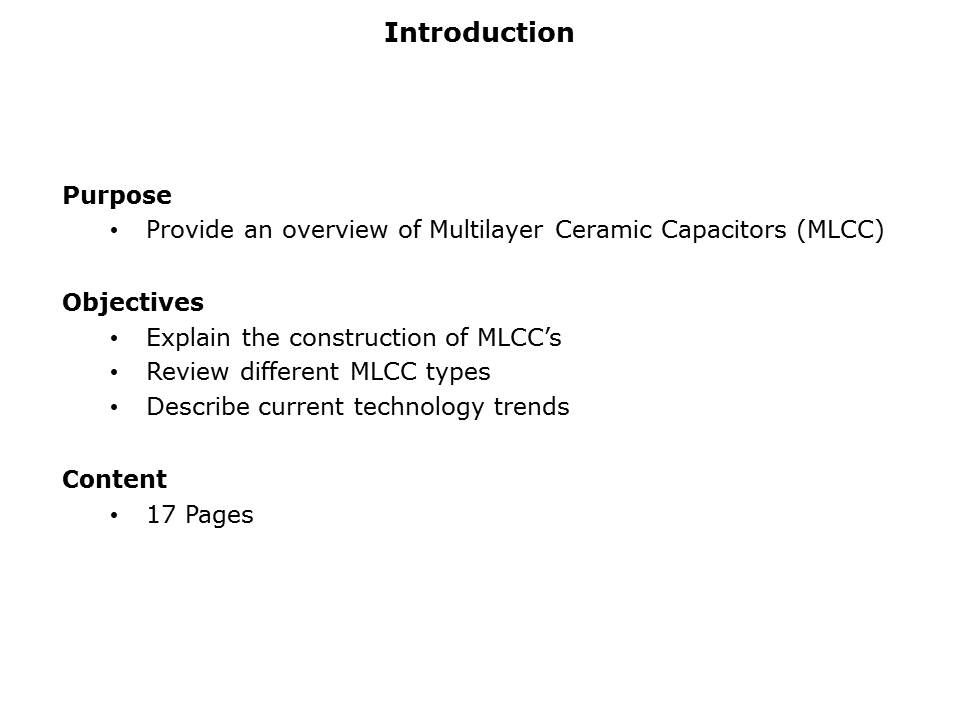 High Capacitance MLCCs Slide 1