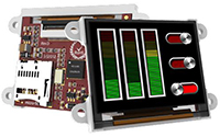 Imagen de módulo OLED inteligente uOLED-160-G2 de 4D Systems