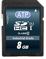Image of ATP Electronics Industrial-Grade SLC SD/SDHC Cards