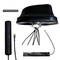 Imagen de las antenas UWB 5G Sub-6GHz de Abracon