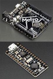 Imagen de placas de desarrollo METRO con ATmega328 de Adafruit