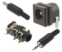 Image of Adam Tech’s Audio Jacks and DC Power Connectors