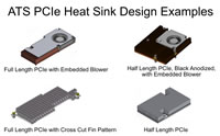 Image of ATS PCIe Heat Sink Design Examples
