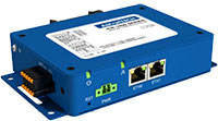Imagen de las puertas de enlace ICR-3201 de Advantech para LAN y Wi-Fi