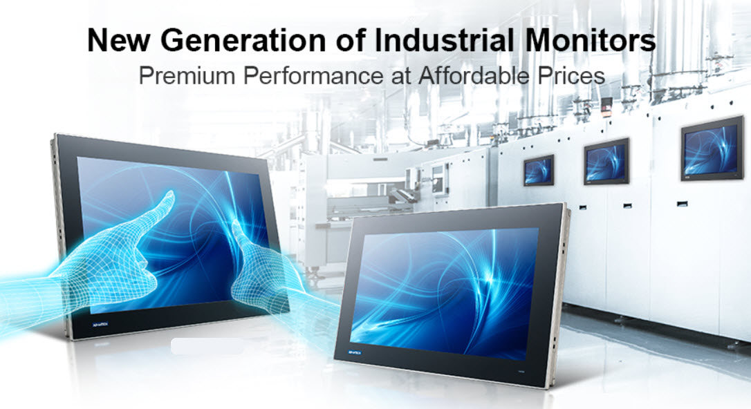 Nueva generación de monitores industriales